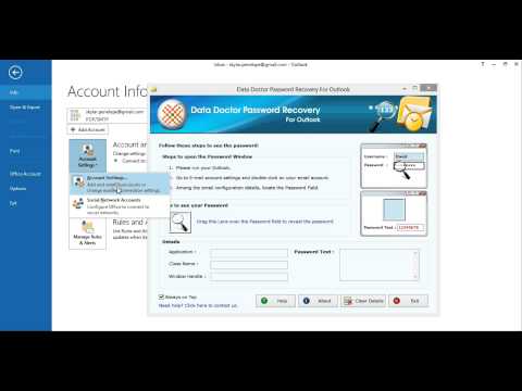 Как удалить пароль из защищенного файла pst в outlook?