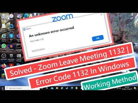Zoom код ошибки 3078 как исправить в крыму чтобы не повторялась