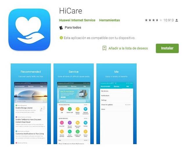 Hicare: что это за программа на телефоне huawei и зачем нужна