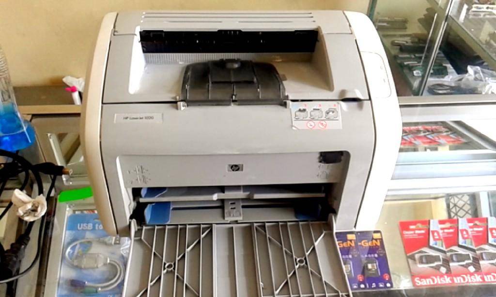 Почему не печатает принтер hp laserjet 1020 на windows 7