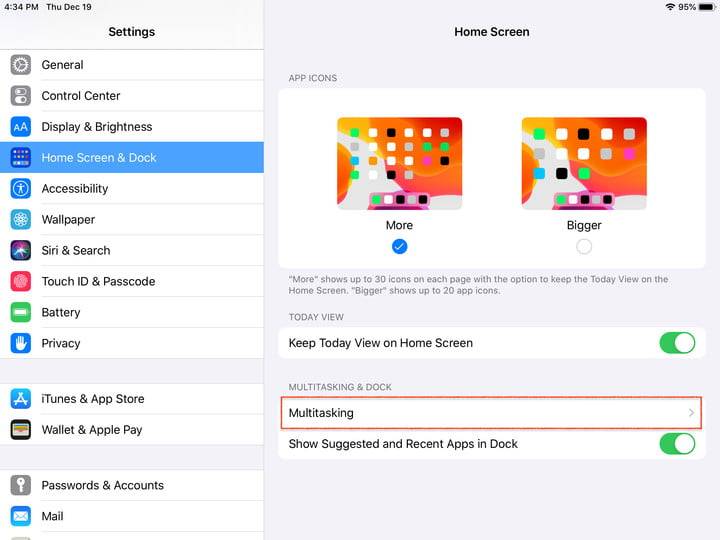 Способы разделения экрана iOS-устройства на две части