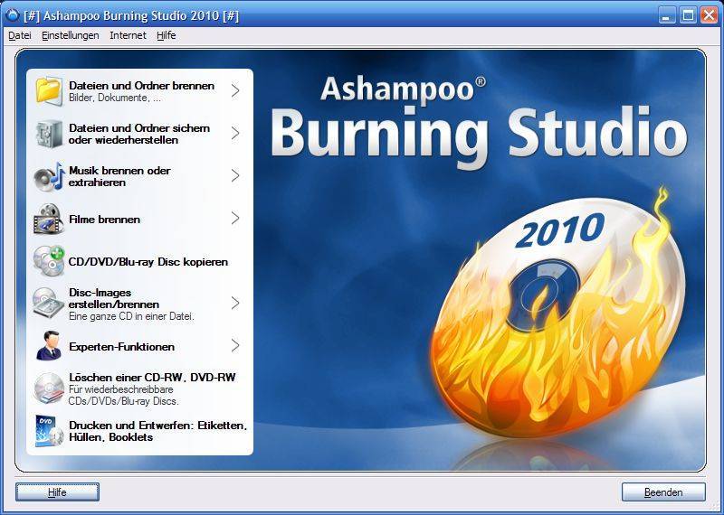 Ashampoo Burning Studio: для чего нужна программа и как ею пользоваться