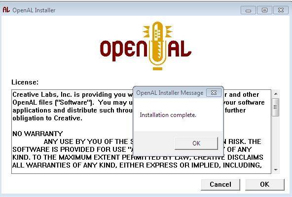 Что такое openal и для чего он нужен. open al что за программа?