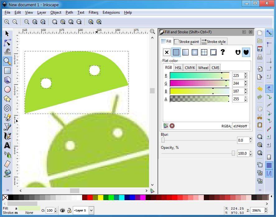Inkscape — обзор и установка бесплатного графического редактора