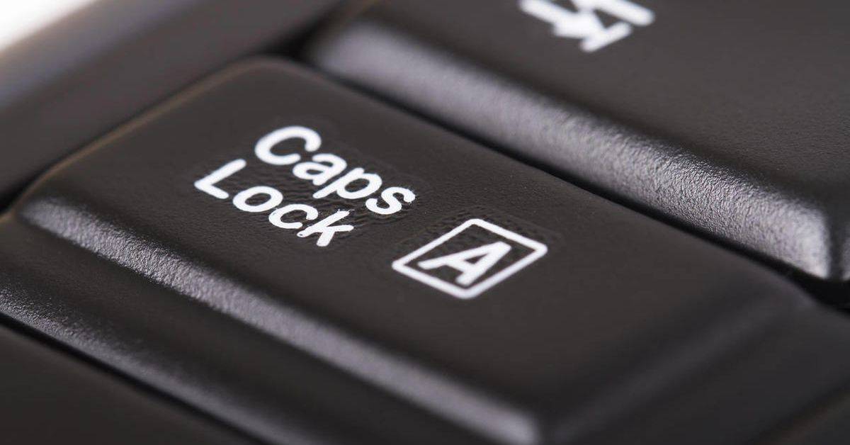 Как создать определение caps lock | schoolsw3.com