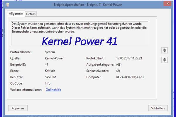 Ошибка: kernel-power код 41 категория (63) windows 10 - windd.ru