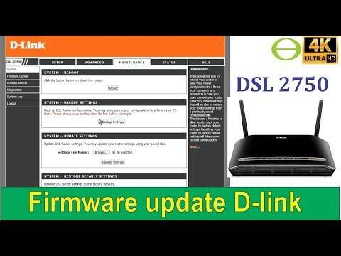 D-link dsl 2750u и возможности по его настройке и прошивке