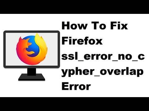 Getting ssl_error_no_cypher_overlap when attempting a site with a self-signed certificate | firefox форум | поддръжка на mozilla