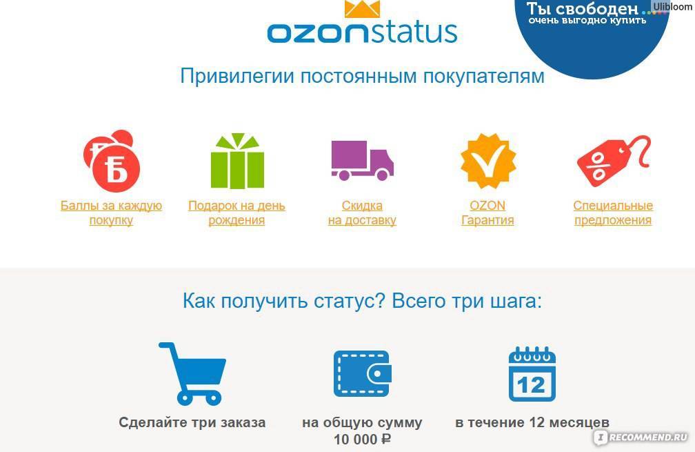 Интернет-магазин озон: как заказать товар для физических лиц