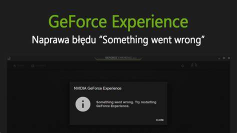 Как исправить ошибку nvidia geforce experience с кодом 0x0003 — сеть без проблем
