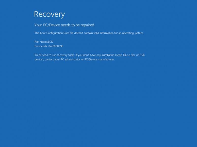 Windows ошибка 0xc000014c - как исправить сбой запуска - drrouter