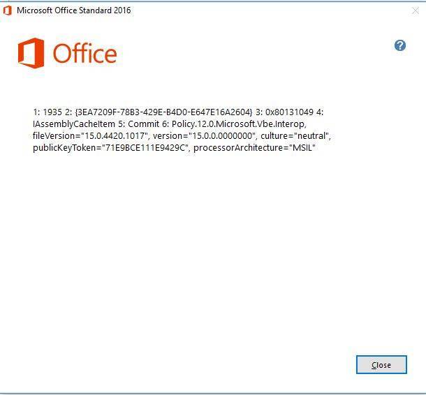 Error 1935 when you try to install microsoft office 2010 or 2007 - office