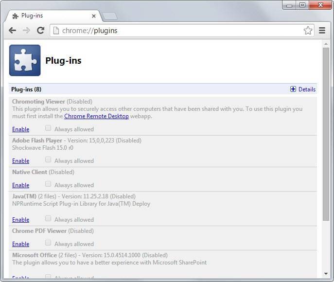 Как включить и настроить plugins - browser в яндекс браузере
