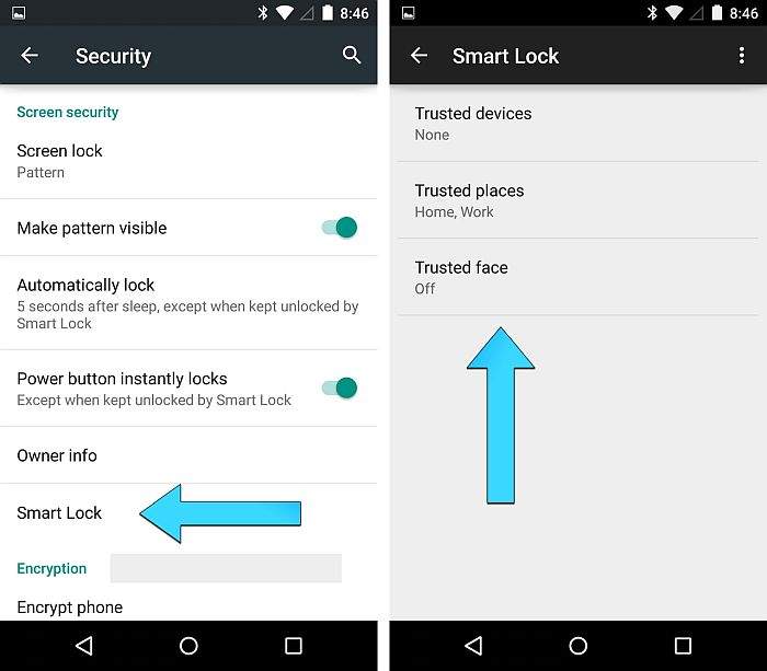 Как удалить данные из google smart lock?