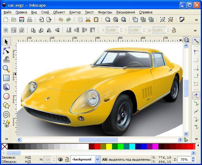 Inkscape - векторный графический редактор