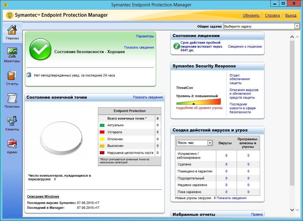 Symantec endpoint protection: уникальный антивирусный комплекс