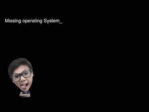 Missing operating system при загрузке компьютера что делать