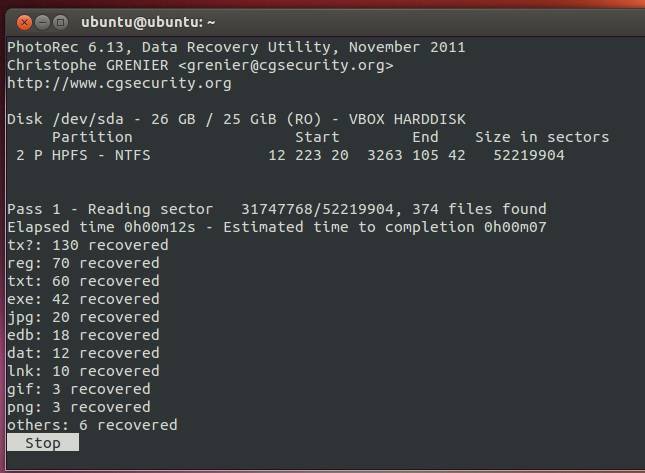 Как восстановить удаленные файлы в ubuntu