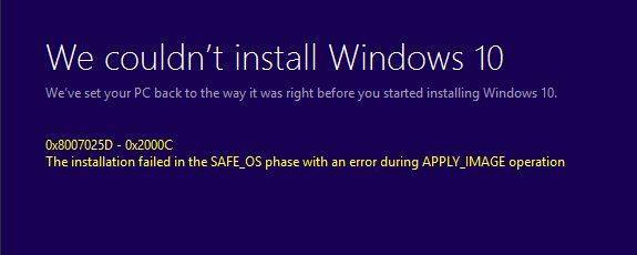 0xc1900101 0x40017: ошибка при установке windows 10 (виндовс), как исправить, если не удалось установить
