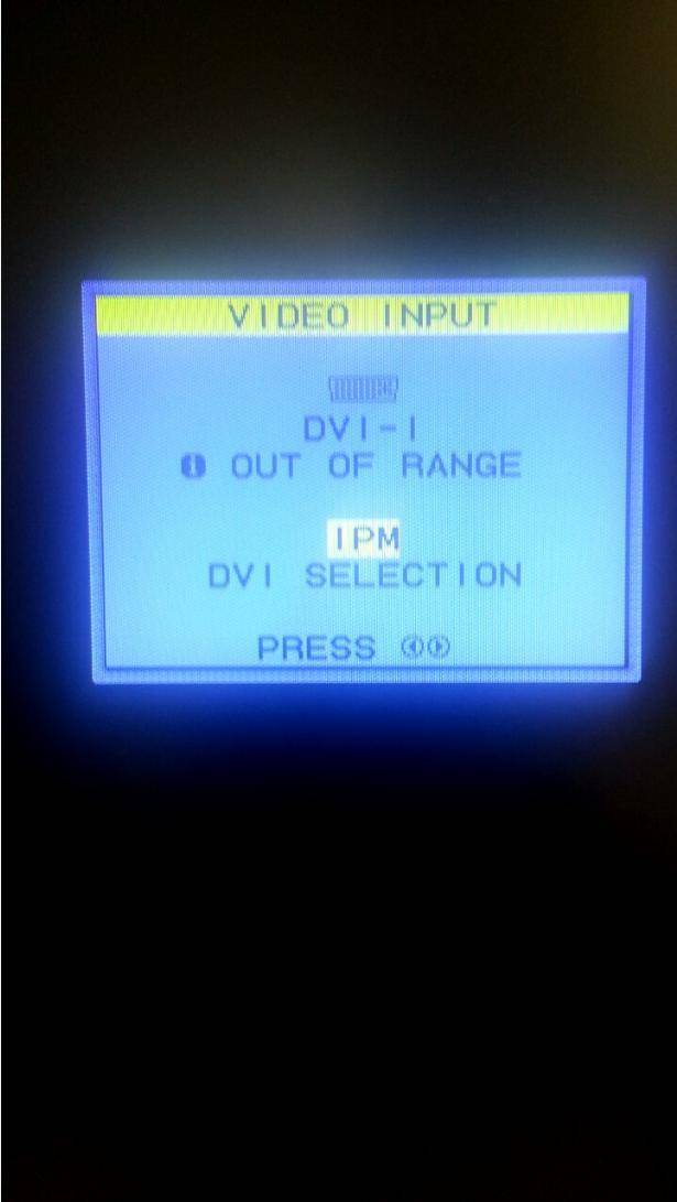 На мониторе no video input: что делать