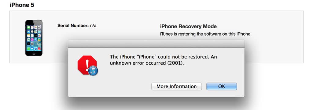 Исправление ошибки «iPad отключен, подключитесь к iTunes»