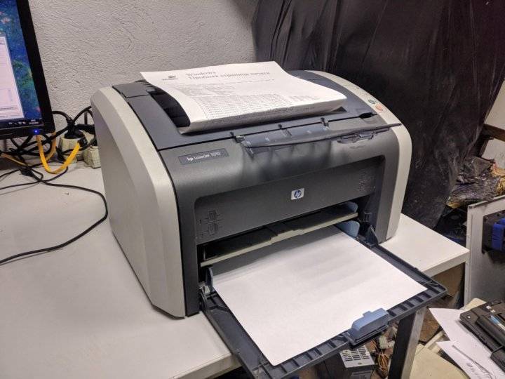 Серия принтеров hp laserjet 1020 устранение неполадок