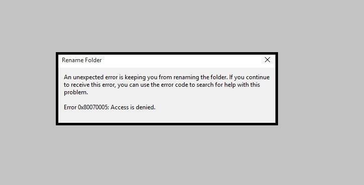 Как исправить ошибку с кодом 0x80070005, 5 способов для системы windows 10