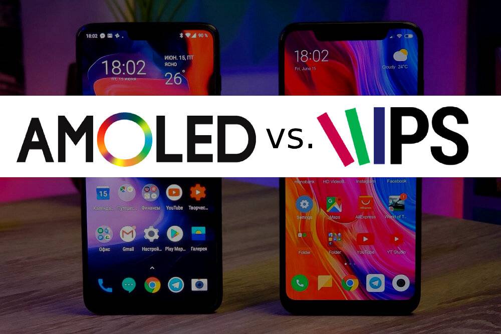 Какой тип экрана смартфона лучше – AMOLED или IPS
