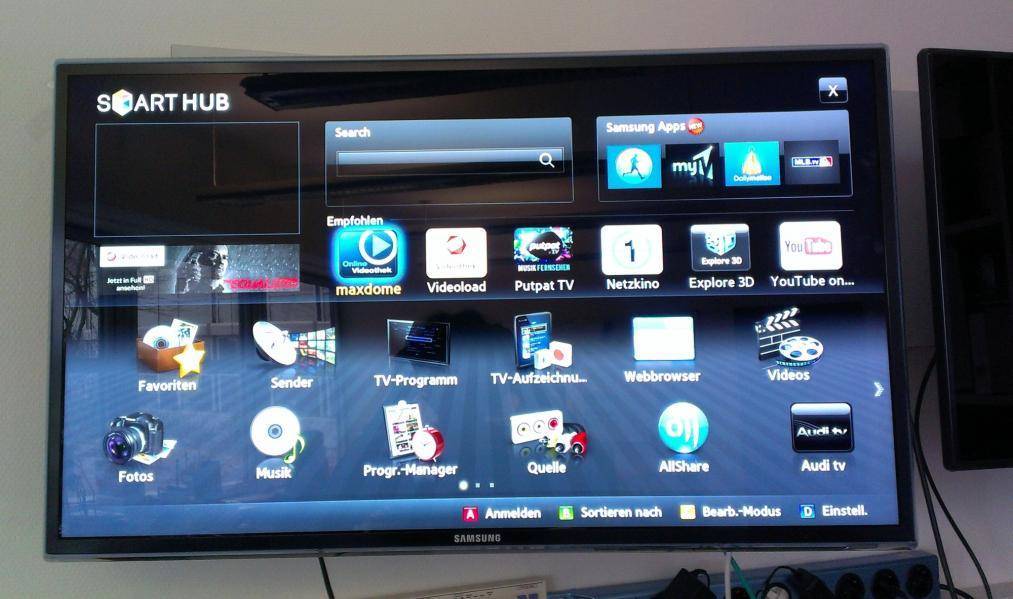 Интерфейс smart hub в телевизоре samsung, возможности, активация и настройка