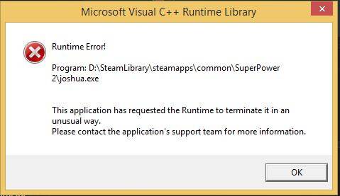 Microsoft visual c++ runtime library – как исправить ошибку runtime error