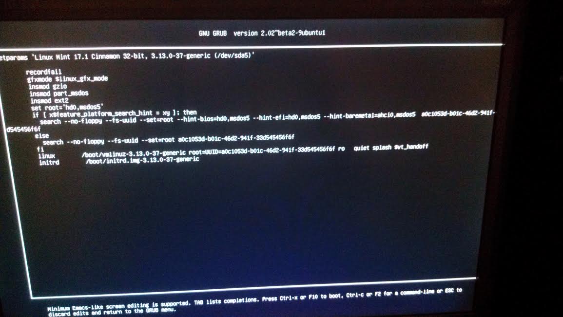 Сообщение input not supported при включении компьютера