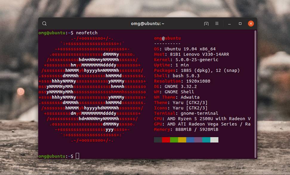 Как посмотреть версию Ubuntu и версию ядра