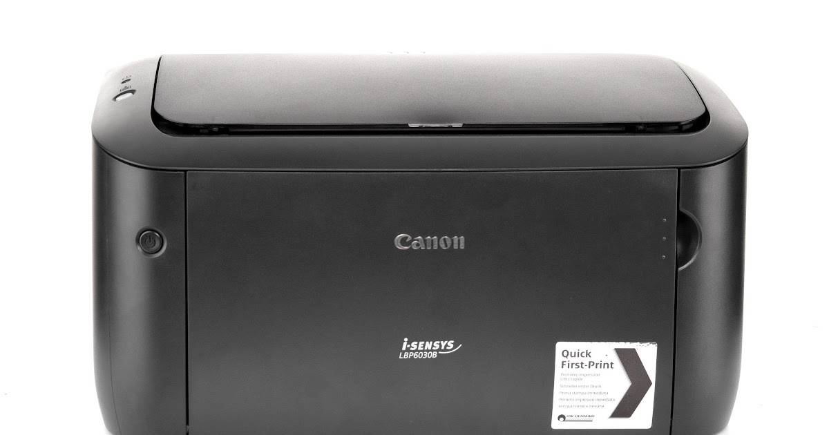 Устранение проблем, связанных с отказом включения принтера Canon LBP 6020b i-SENSYS