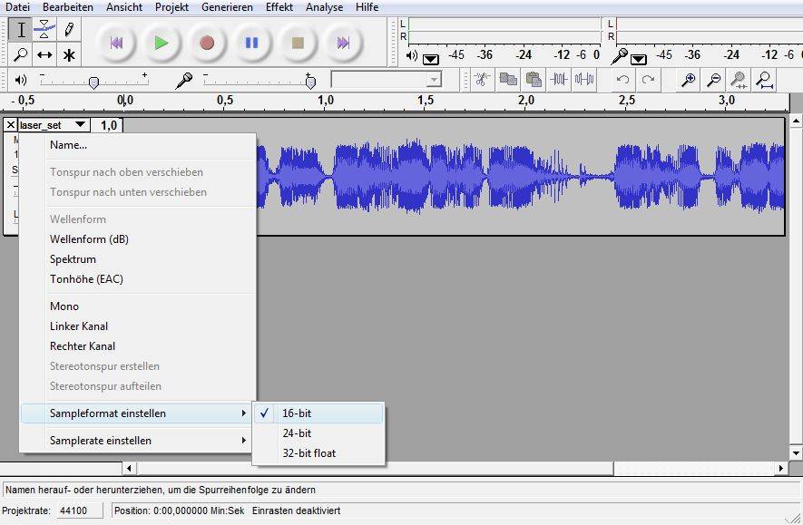 Как получить высококачественный звук с помощью audacity