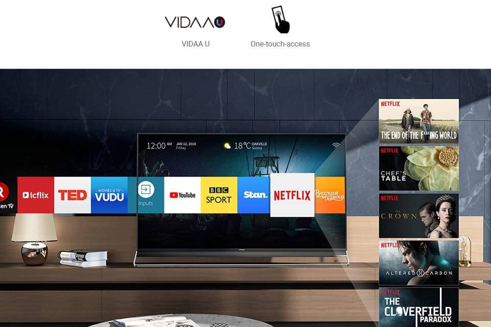 Vidaa smart tv от hisense и ее особенности