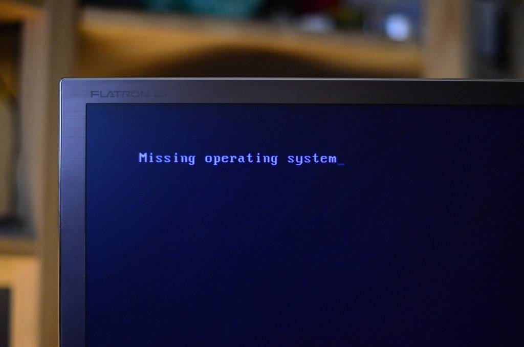 Как исправить ошибку «missing operating system (windows 7)»