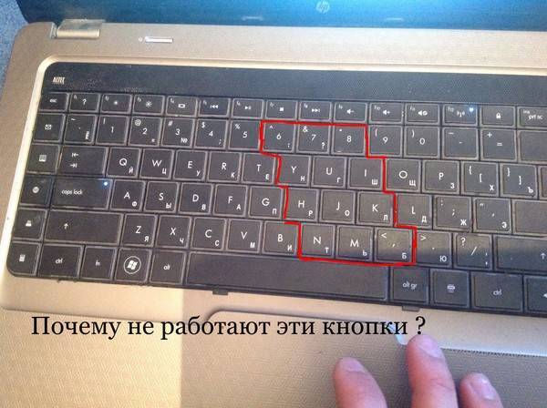Не работают некоторые кнопки на клавиатуре ноутбука: как исправить