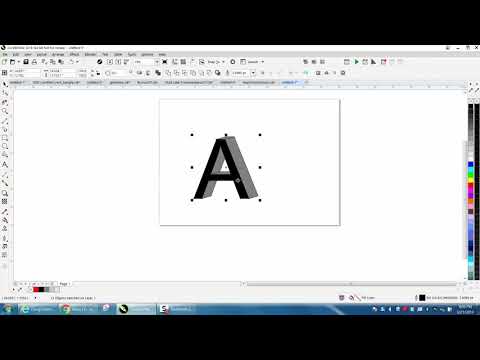 Делаем объемный текст в coreldraw. как сделать объёмные буквы в coreldraw