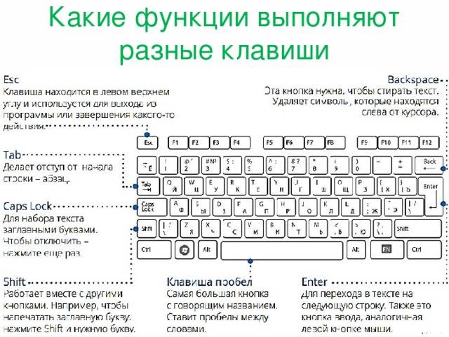 Клавиатура ноутбука: назначение клавиш, описание, как пользоваться функциями кнопок