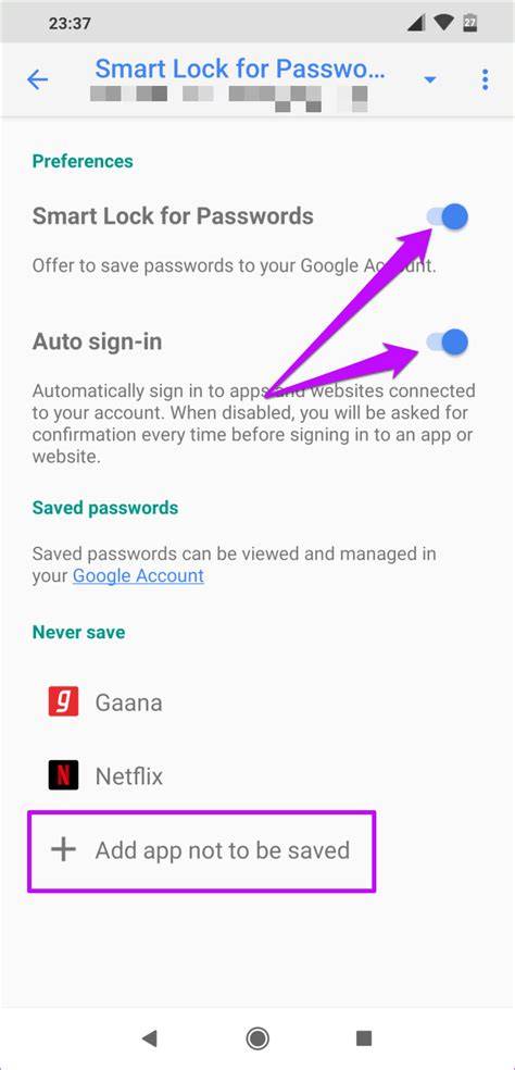 Как пользоваться функцией google smart lock и что это такое
