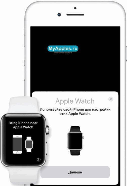 Как подключить apple watch к iphone