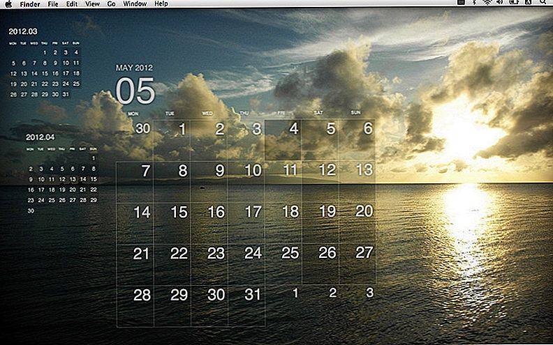 Как закрепить календарь на рабочем столе windows 10