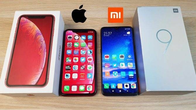 Что лучше – смартфоны xiaomi или apple iphone: сравнение 2 телефонов
