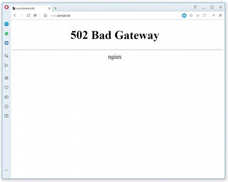 Как исправить ошибку 502 bad gateway на веб-серверах