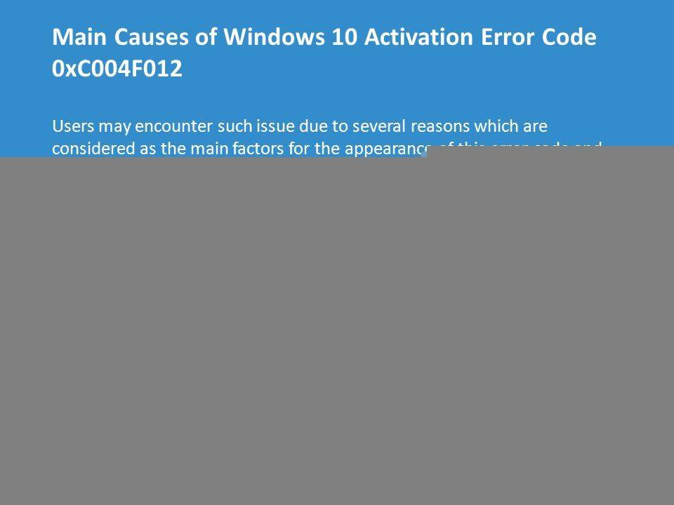 Как исправить ошибку windows 8.1 0xc004f074