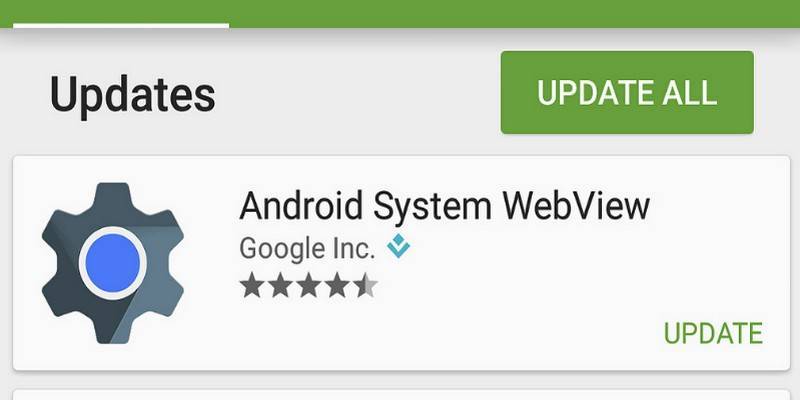 Android system webview - что это за программа, можно ли удалить?