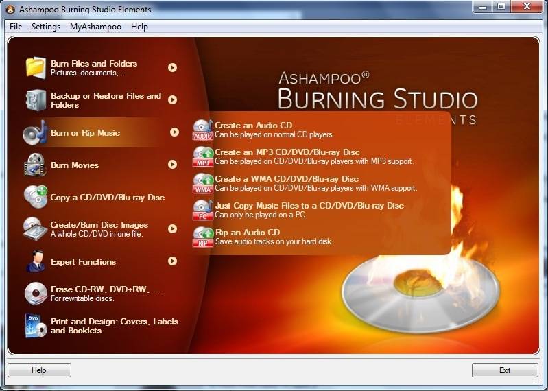 Платно русская версия. Ashampoo Burning Studio. Burning Studio программа. Программа для записи дисков.