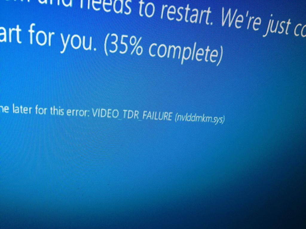 Ошибка «video tdr failure» в windows 10 – как исправить?