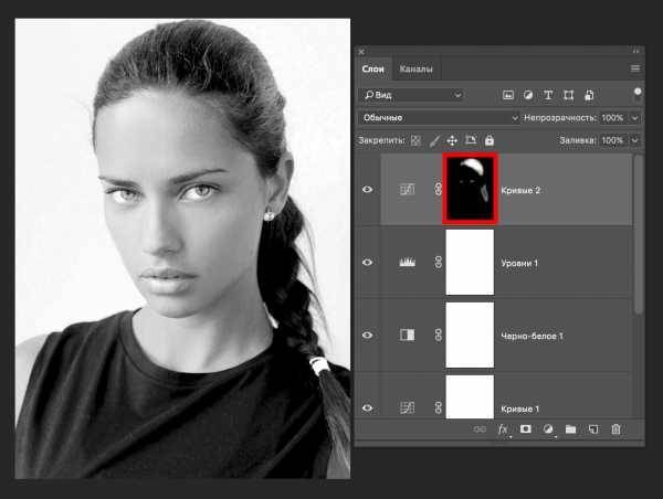 Как сделать фото чёрно-белым в фотошопе