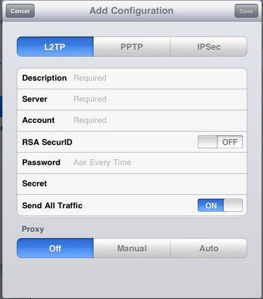 L2tp ipsec android